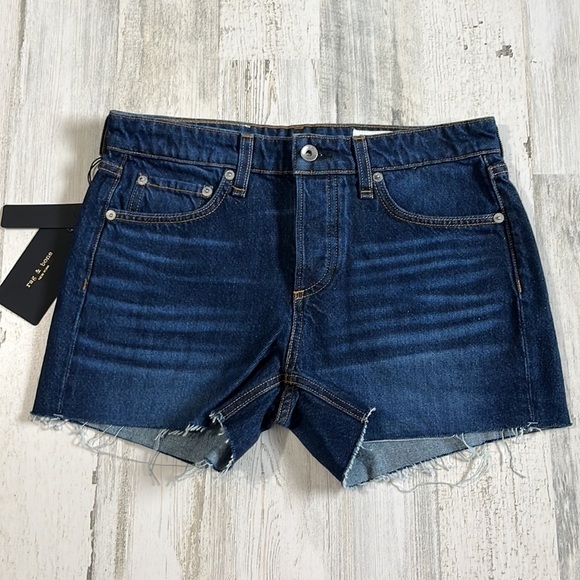 Rag & Bone Cambria Dre Low Rise Short Size 25 NWT - Picture 3 of 14